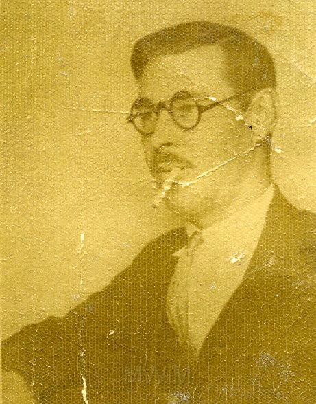 KKE 2079.jpg - Fot. Portet. Stanisław Żakiewicz – tata Łucji Jaczewskiej (z domu Żakiewicz), Wilno, lata 20-te XX wieku.
